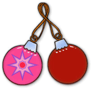 2 ornaments animated