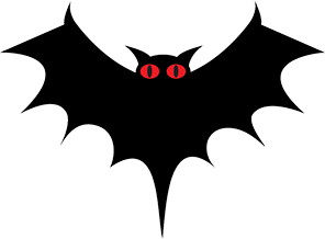 Halloween Graphics Free - Bats - Pumpkins - Clipart