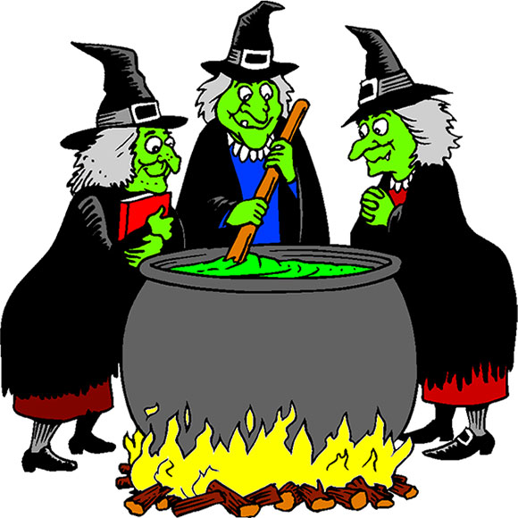 free halloween clipart witch cauldron - photo #39