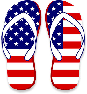 patriotic shoes
