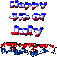 Happy 4th of July animation