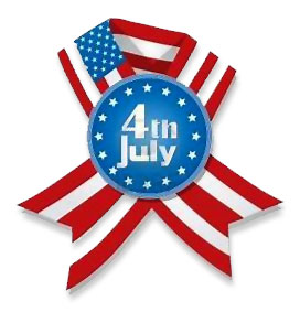 4th of july ribbon