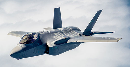 f-35A in flight