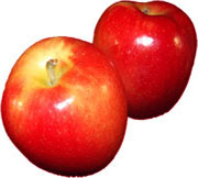 two apples