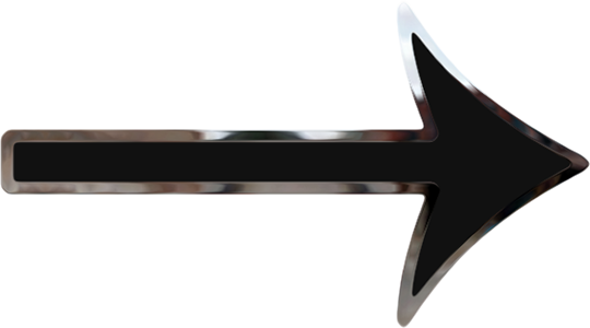 black arrow - PNG