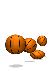 basketballs animation