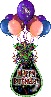 balloons happy birthday