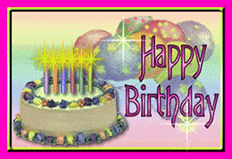 Happy Birthday Graphics - Balloons - Free