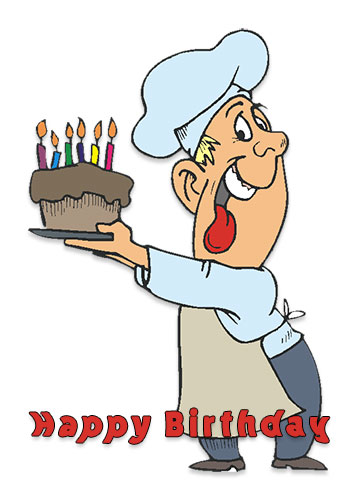 Happy Birthday chef