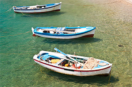 fishing boats