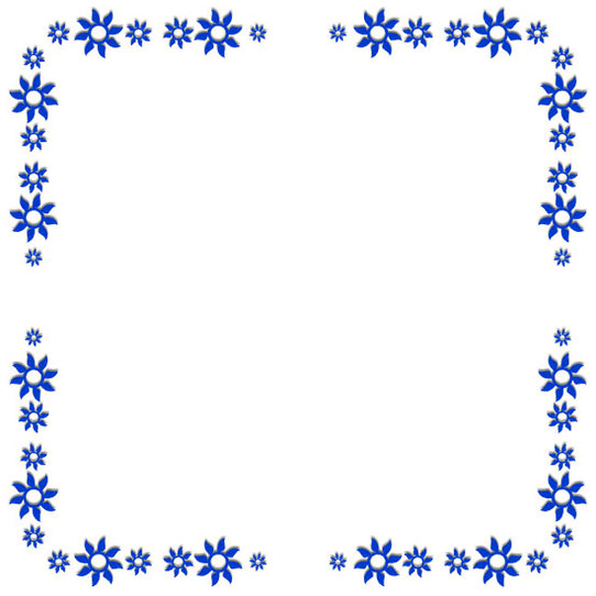 blue flowers