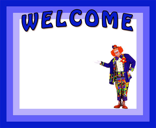 welcome frame