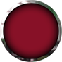 button red glass round