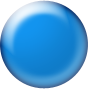 round button light blue transparent
