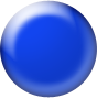 dark blue round button transparent