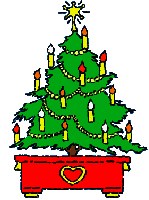 Christmas tree candles