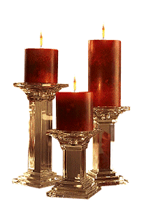 three candles