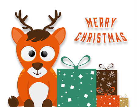 presents reindeer