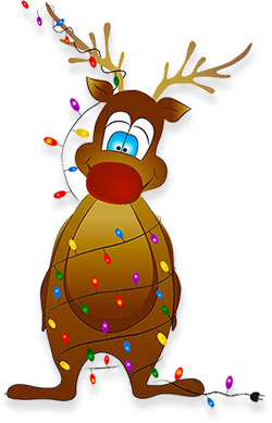 Free Reindeer Graphics - Reindeer Animations - Rudolph - Clipart