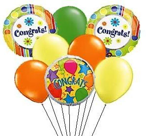 congrats balloons image