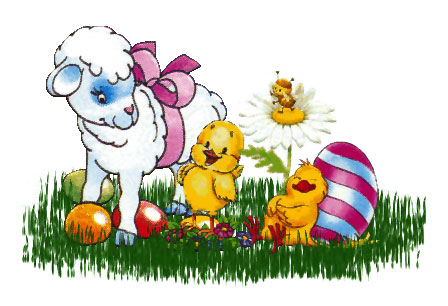 Easter scene