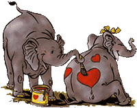painting elephants