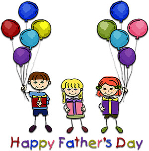Happy Father's Day children