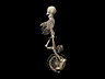 skeleton unicycle animation