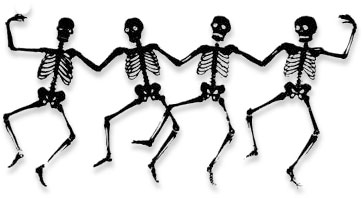 sleletons dance