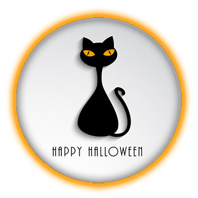 Happy Halloween cat