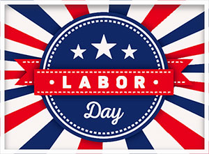 Labor Day sign
