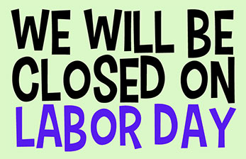 closed on Labor Day