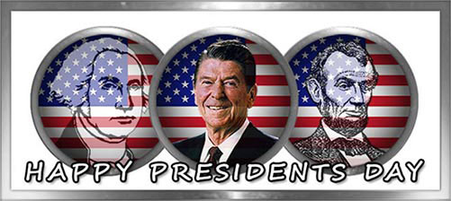 Washington, Lincoln, Reagan