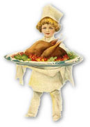 turkey on platter