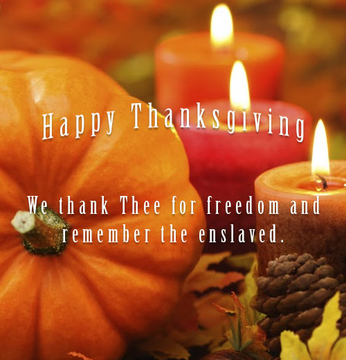 Happy Thanksgiving freedom