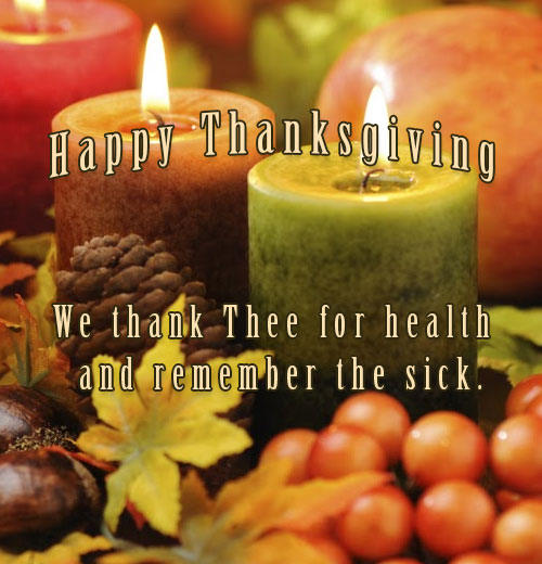 Happy Thanksgiving health