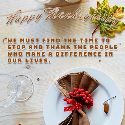 Happy Thanksgiving