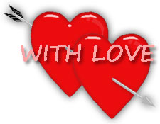 valentines with love clipart