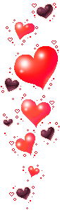 red hearts