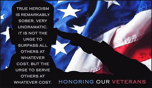 Honoring Our Veterans