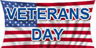 Veterans Day american flag background