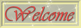 welcome graphic red with yellow frame